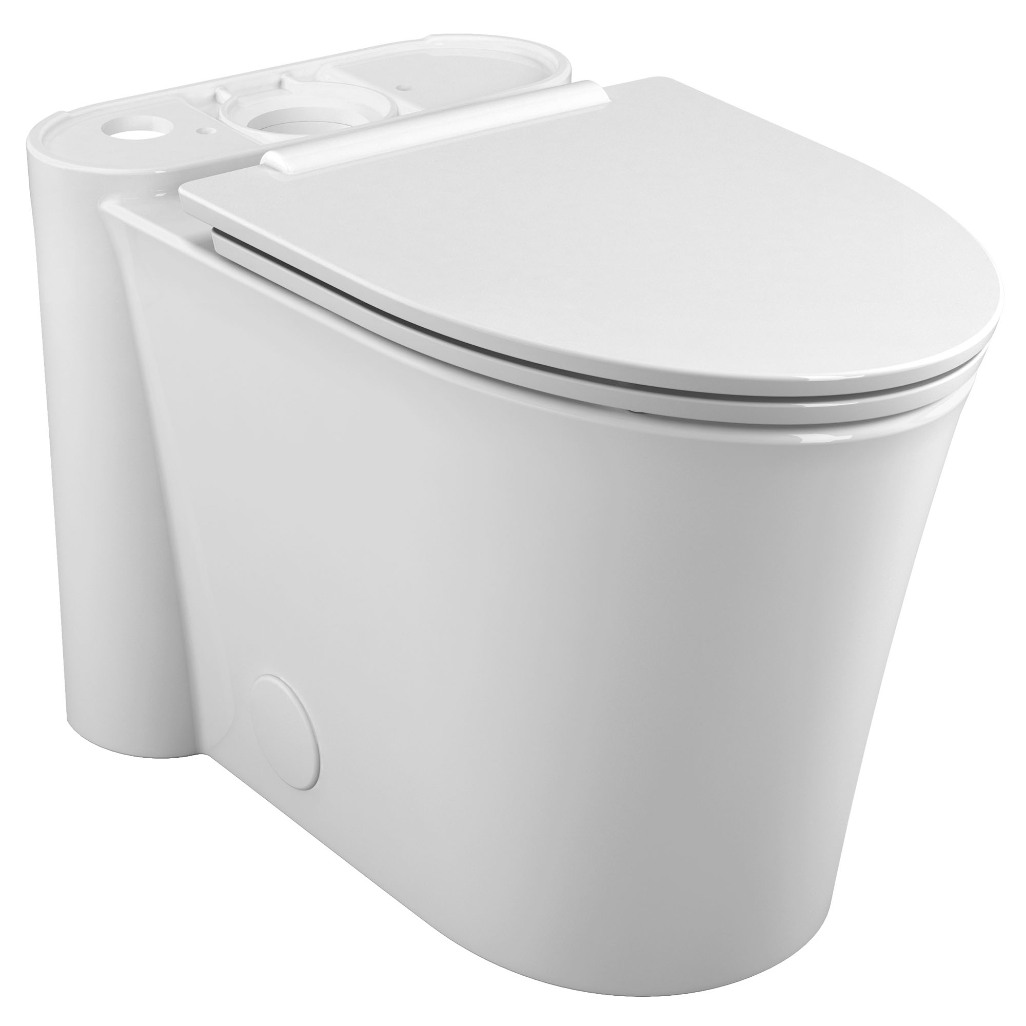 Studio S Concealed Trapway Right Height Elongated Toilet Bowl with Seat